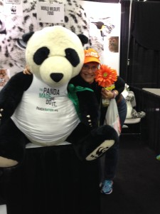 Seem to have lost the Scientology photo. So here is me with a giant panda!