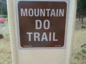 My new trail attitude