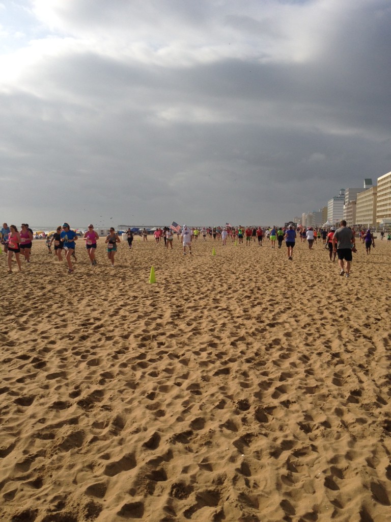 Runners on the Sand