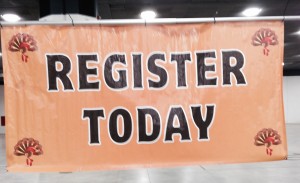 You probably can't register today for a 2016 turkey trot...but soon!