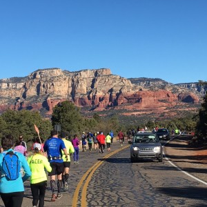 Scenery and runners