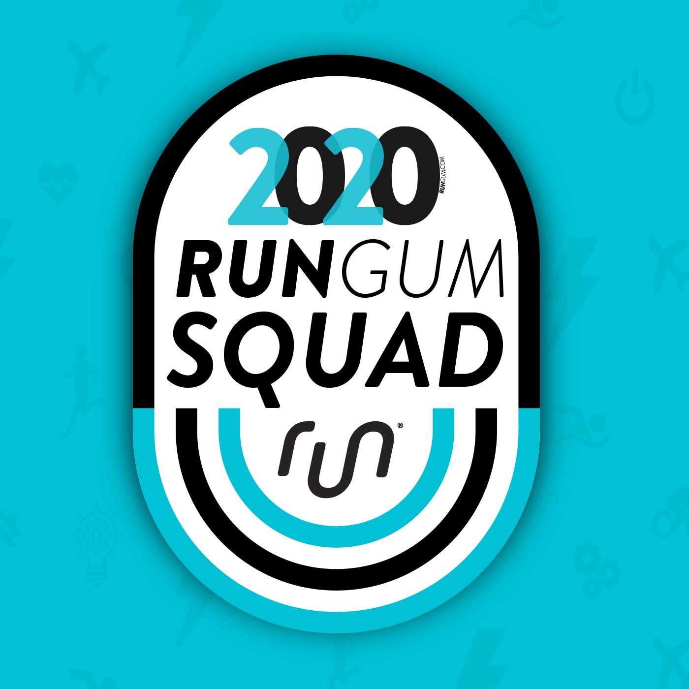 Run Gum Ambassador Badge