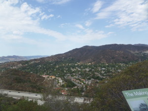 View of Glendale (adjacent to the plaque)