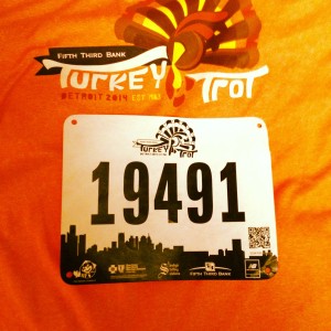 Detroit Turkey Trot 2014 gear