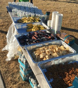 Post-race snacks? Yes, please! #EatAllTheFoods