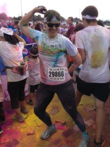 Post Race Posing at The Color Run