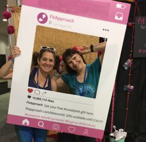 A selfie frame at BlogFest