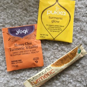 Turmeric tea sampler