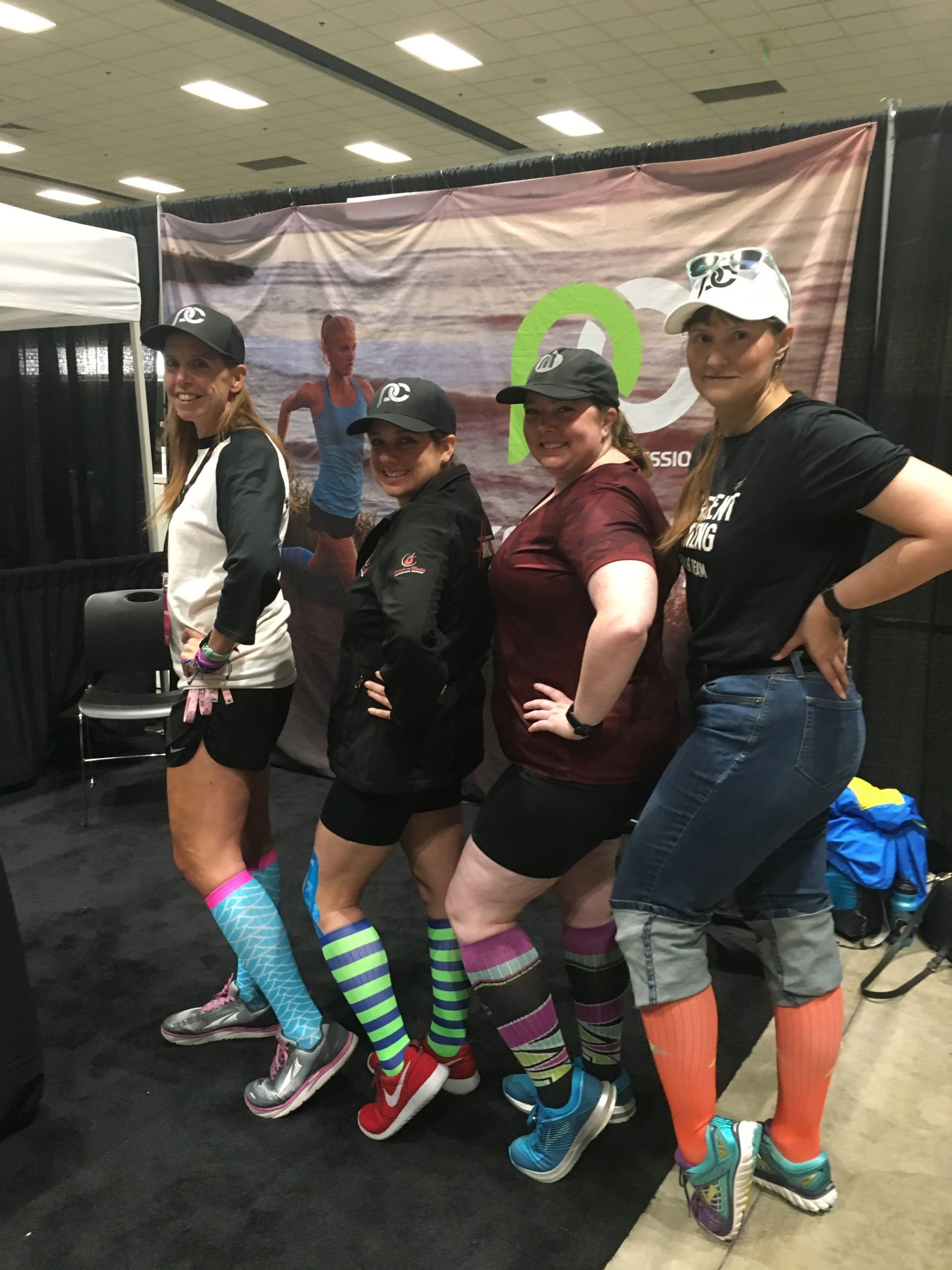 runners at the expo