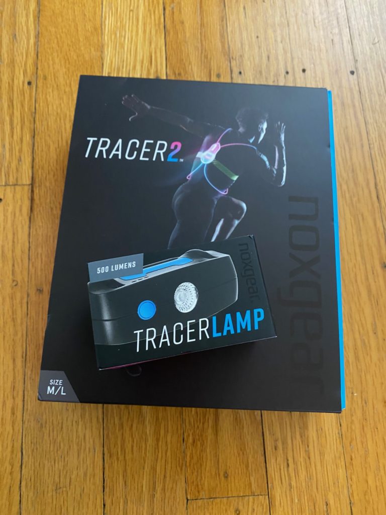 Tracer2 and TracerLamp in their boxes